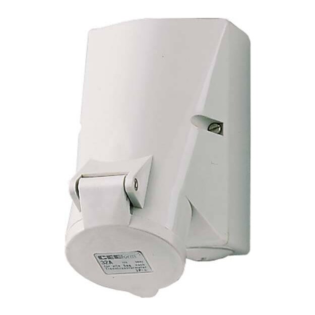 Mennekes Wanddose 32A 5p 1h >50V IP44 2676A