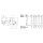 Mennekes Wanddose 16A 5p 1h >50V IP44 2840A