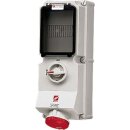 Mennekes Wanddose DUO 32A 4p 6h 400V IP44 5615A