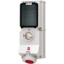 Mennekes Wanddose DUO 16A 5p 6h 400V IP67 5633A