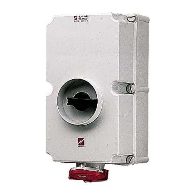 Mennekes Wanddose DUO 125A 5p 6h 400V IP67 5695A