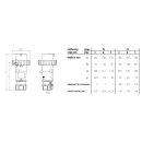 Mennekes Stecker AM-TOP HW/VN 32A 5p 6h 400V IP67 21363