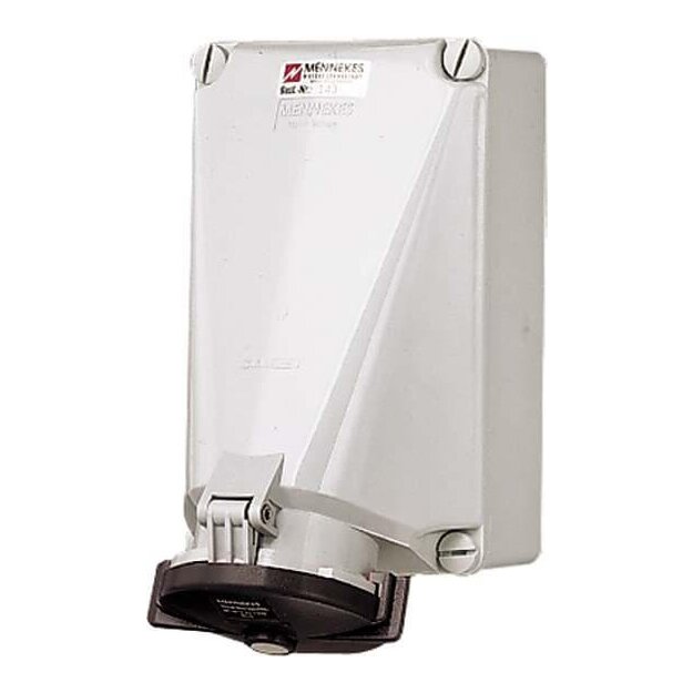 Mennekes Wanddose 125A 4p 7h 500V IP67 140