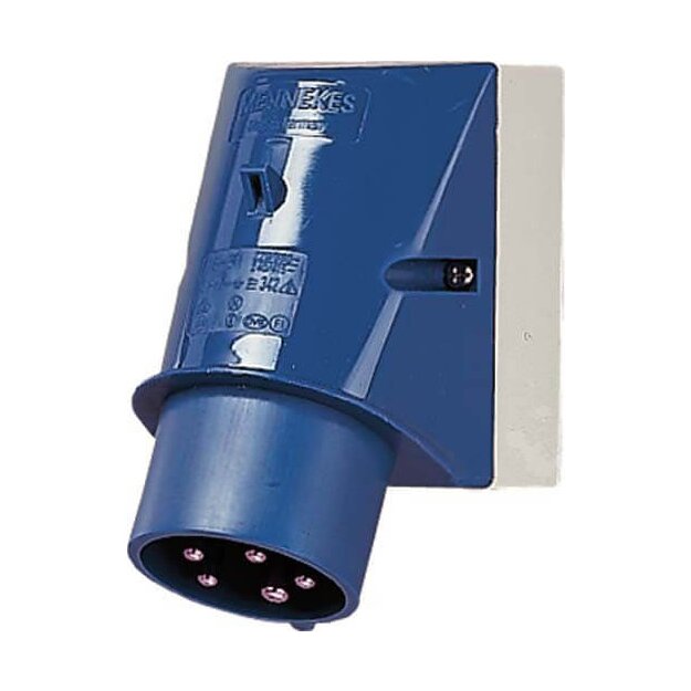Mennekes Wandstecker 16A 5p 9h 230V IP44 341