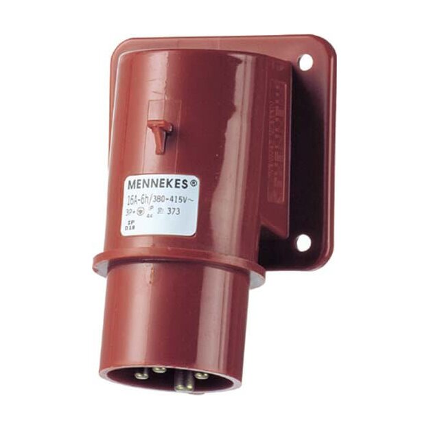 Mennekes Aufbaustecker 16A 4p 6h 400V IP44 373