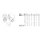 Mennekes Anbaustecker 32A 3p 6h 230V IP67 464