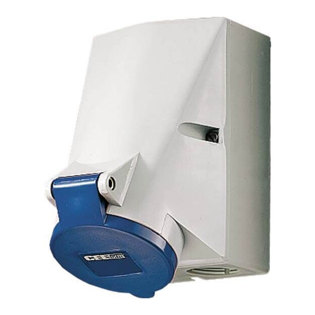 Mennekes Wanddose HW/VN 32A 7p 9h 230V IP44 735