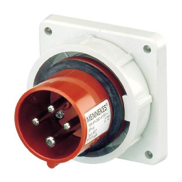Mennekes Anbaustecker 16A 4p 6h 400V IP67 827