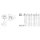 Mennekes Anbautecker 63A 4p 7h 500V IP67 1257