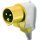 Mennekes Winkelstecker 16A 3p 4h 110V IP44 1410