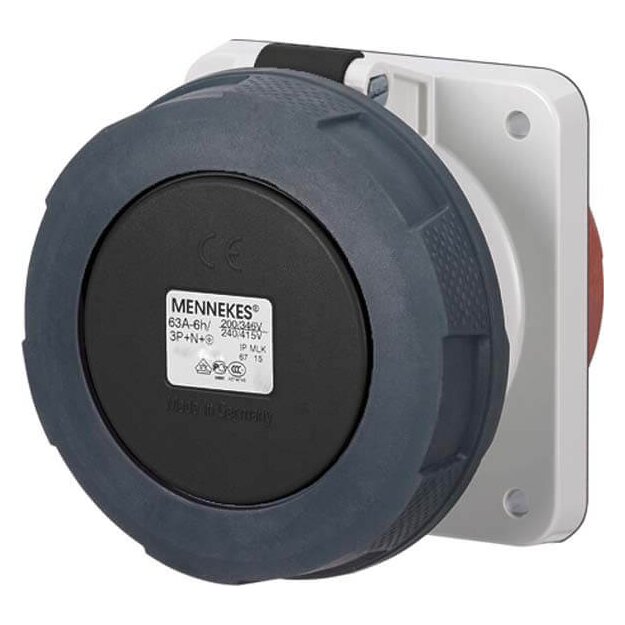 Mennekes Anbaudose TA 125A 4p 7h 500V IP67 1458