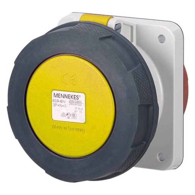 Mennekes Anbaudose TA 125A 4p 4h 110V IP67 1455