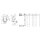 Mennekes Wanddose 16A 3p 4h 50V IP44 1835