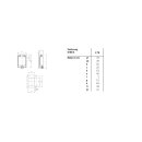 Mennekes Scharnierfenster für 2TE 40444