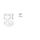 Mennekes Scharnierfenster für 6TE 40985