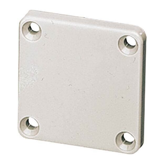 Mennekes Blindflansch 50x50mm Grau 41418
