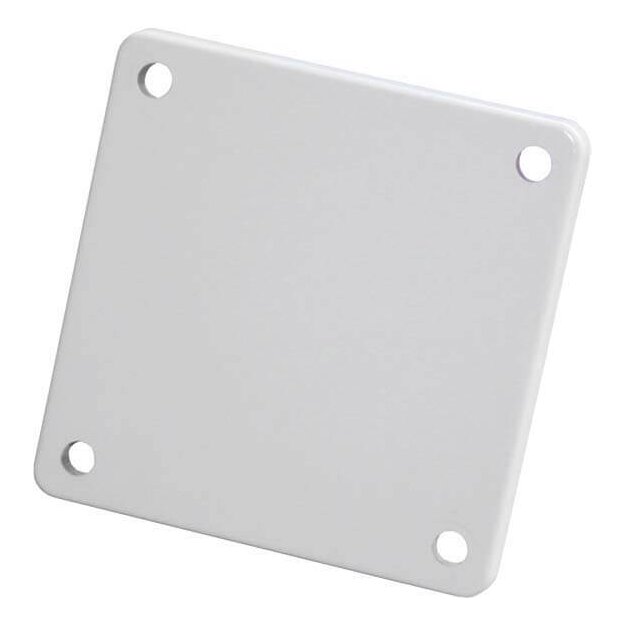Mennekes Blindflansch 75x75mm Grau 41419