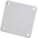 Mennekes Blindflansch 75x75mm Grau 41419