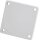 Mennekes Blindflansch 75x75mm Grau 41419