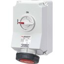 Mennekes Wanddose DUO 63A 5P 6H 400V IP67 5113AD