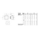 Mennekes Anbaudose TwinContact 16A 4p 7H 500V IP67 1713