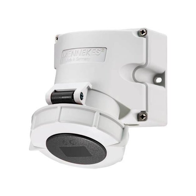 Mennekes Wanddose 16A 4p 7h 500V IP67 9123