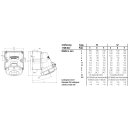 Mennekes Wanddose 16A 5p 9h 230V IP67 9141