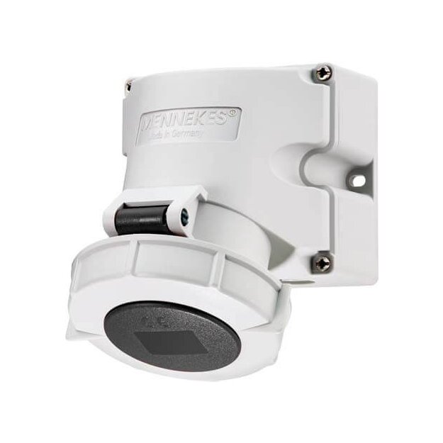 Mennekes Wanddose 32A 4p 7h 500V IP67 9561