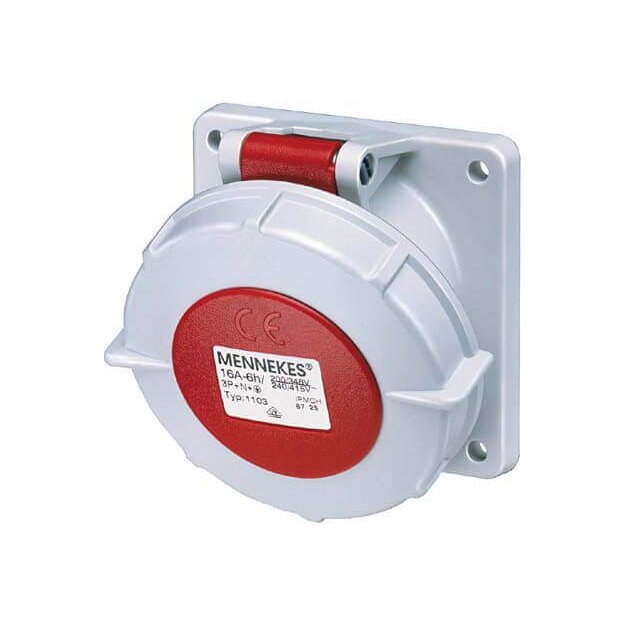 Mennekes Anbaudose 32A 5-p 6h 400V 3590