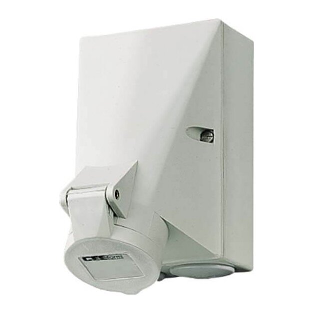 Mennekes Wanddose 32A 2p 12h 50V IP44 591