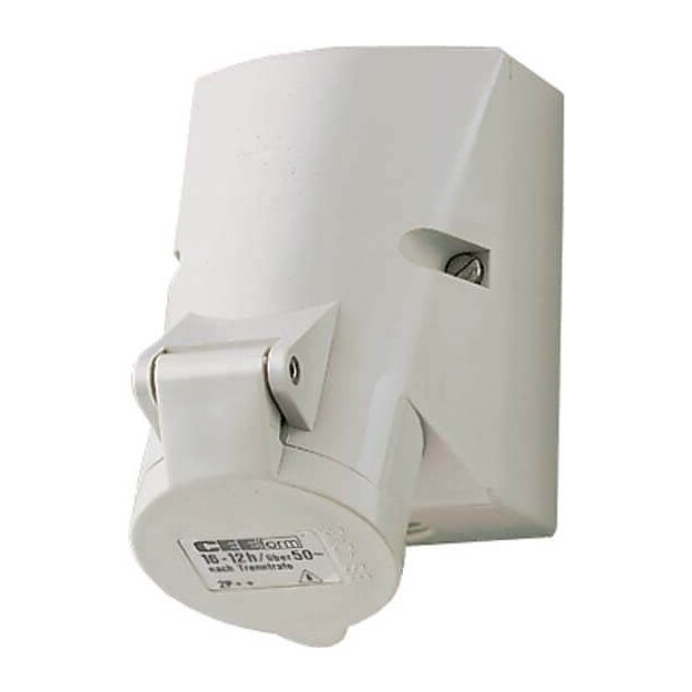 Mennekes Wanddose 16A 3p 12h IP44 767