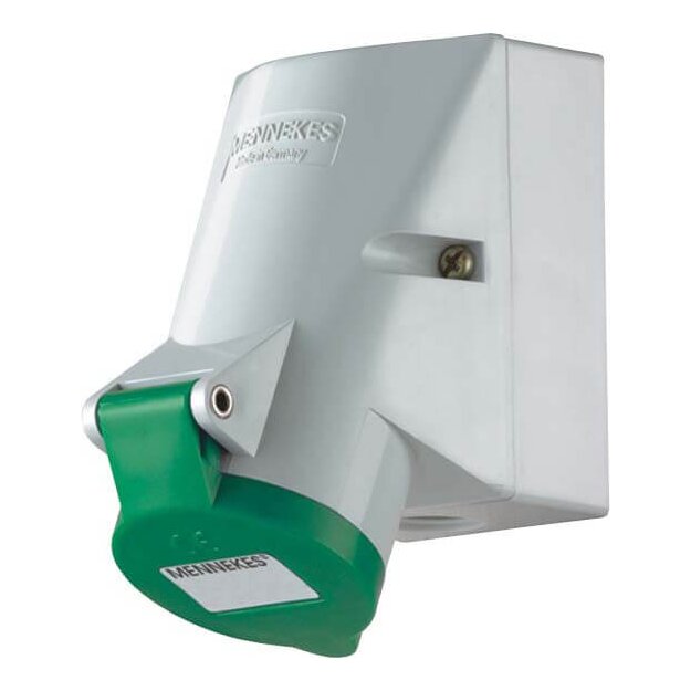 Mennekes Wanddose 16A 3p 2h >50V IP44 2241
