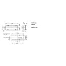 Mennekes Scharnierfenster für 12TE 40981