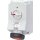 Mennekes Wanddose DUO HW/VN 63A 5p 6h 400V IP67 5113AC