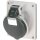 Mennekes Anbaudose TwinContact 32A 4p 7h 500V IP44 1741