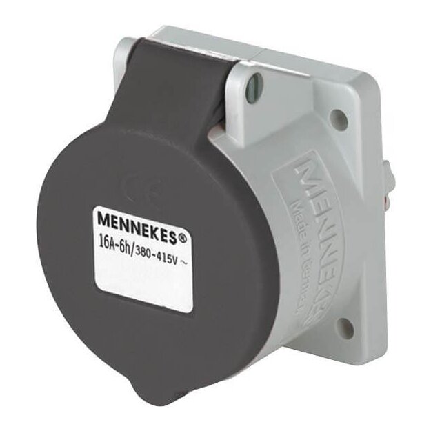 Mennekes Anbaudose TwinContact 16A 4p 7h 500V IP44 1675