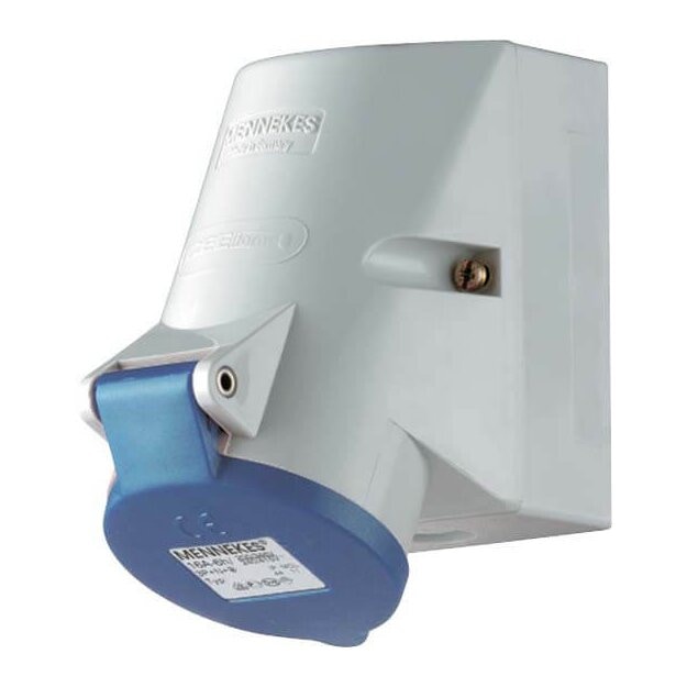 Mennekes Wanddose TwinContact 16A 4p 9h 230V IP44 1723