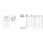 Mennekes Anbaudose TwinContact 16A 3p 6h 230V IP44 3008