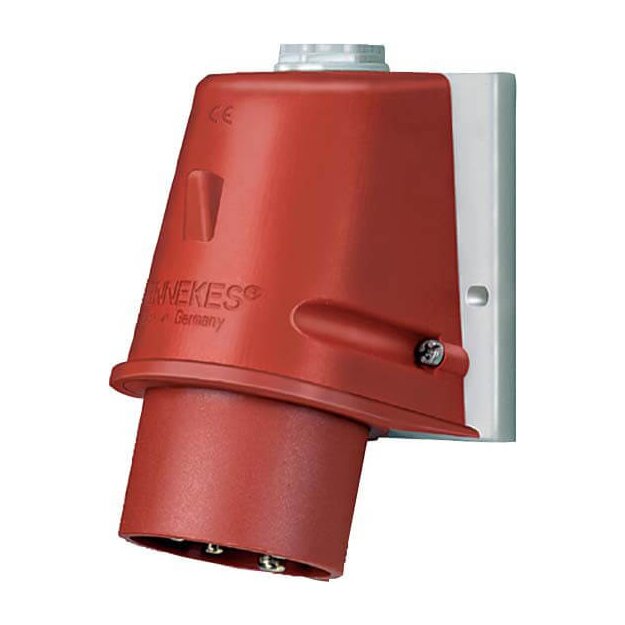 Mennekes Wandstecker PHW 32A 5p 6h 400V IP44 3523