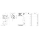 Mennekes Anbaudose schräg 16A 7p 6h 400V IP67 1096