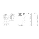 Mennekes Anbaudose HW/VN 32A 7p 6h 400V IP44 2584