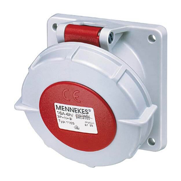 Mennekes Anbaudose schräg 32A 7p 6h 400V IP67 3243
