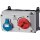Mennekes Wanddose DUO 32A 3p 6h 230V IP44 7612