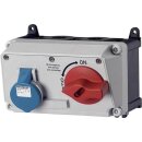 Mennekes Wanddose DUO 32A 4p 9h 230V IP44 7613
