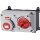 Mennekes Wanddose DUO 16A 5p 6h 400V IP67 7626