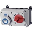 Mennekes Wanddose DUO 32A 3p 6h 230V IP67 7629