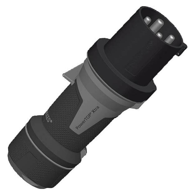 Mennekes Stecker PowerTOP 63A 4p 7h 500V Xtra 13107