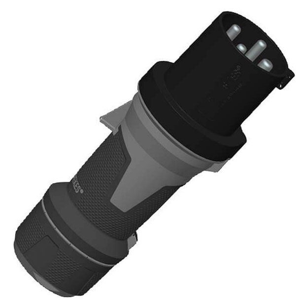 Mennekes Stecker PowerTOP 63A 4p 5h 600-690V 13136