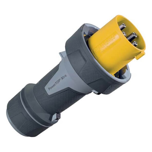 Mennekes Stecker PowerTOP 63A 4p 4h 110V Xtra 13204