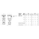 Mennekes Kupplung PowerTOP Xtra 63A 5p 9h 230V IP67 14211